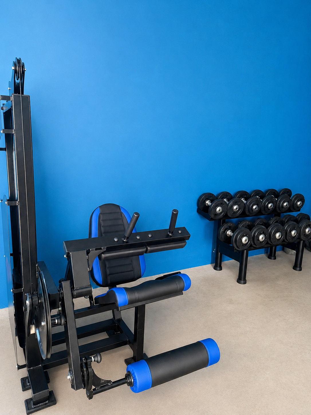 Nova area de musculacao do Hospital Atrios